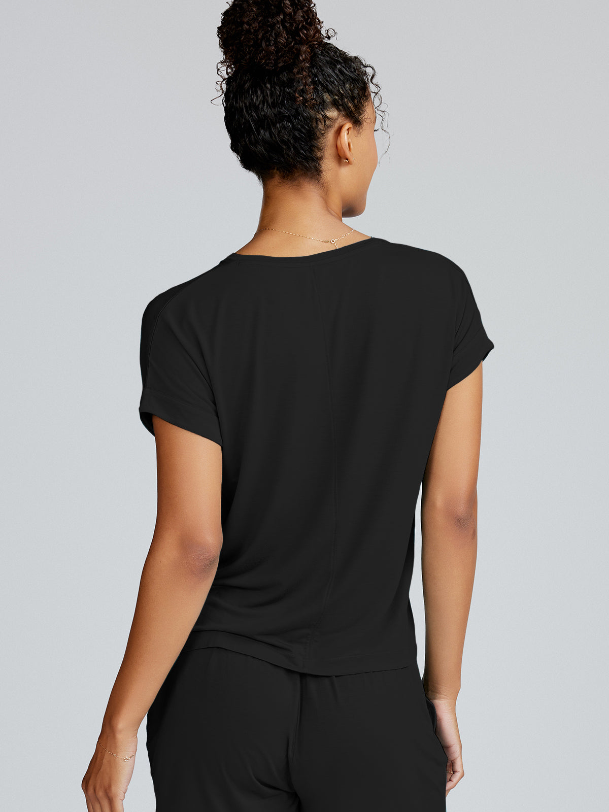 Bamboo Silk T-shirt - tasc Performance (Black)