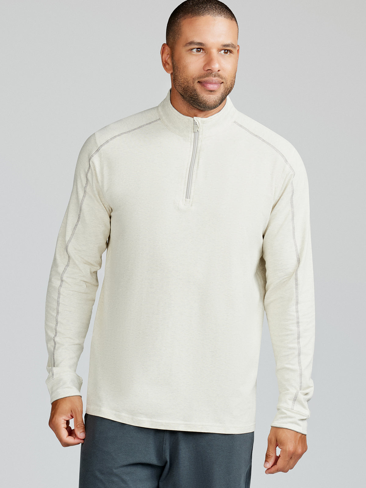 Lightweight quarter zip sale