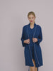 tasc performance Bamboo Silk Robe (MarineBlue)