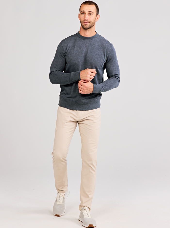 Stadium French Terry Sweatshirt - tasc Performance (IronHeather)