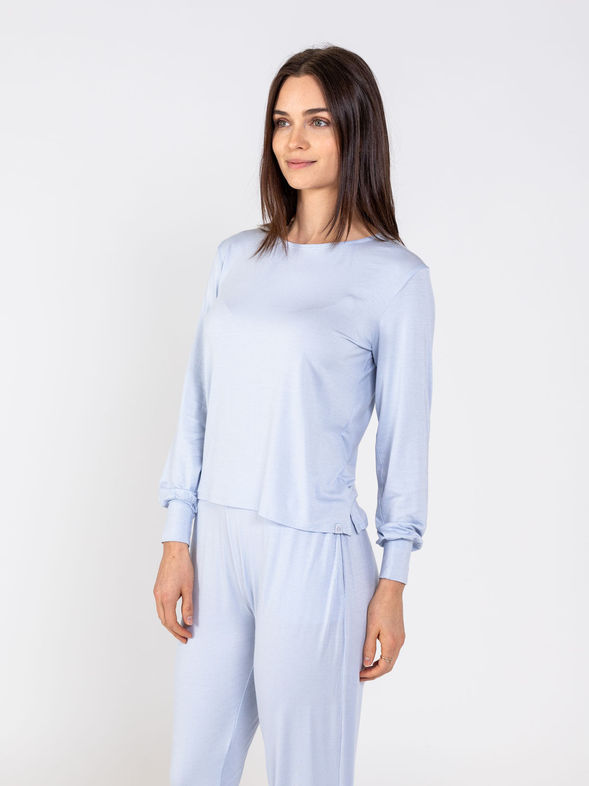 Long sleeve best sale sleep tops